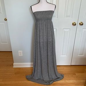 Boutique grey maxi dress